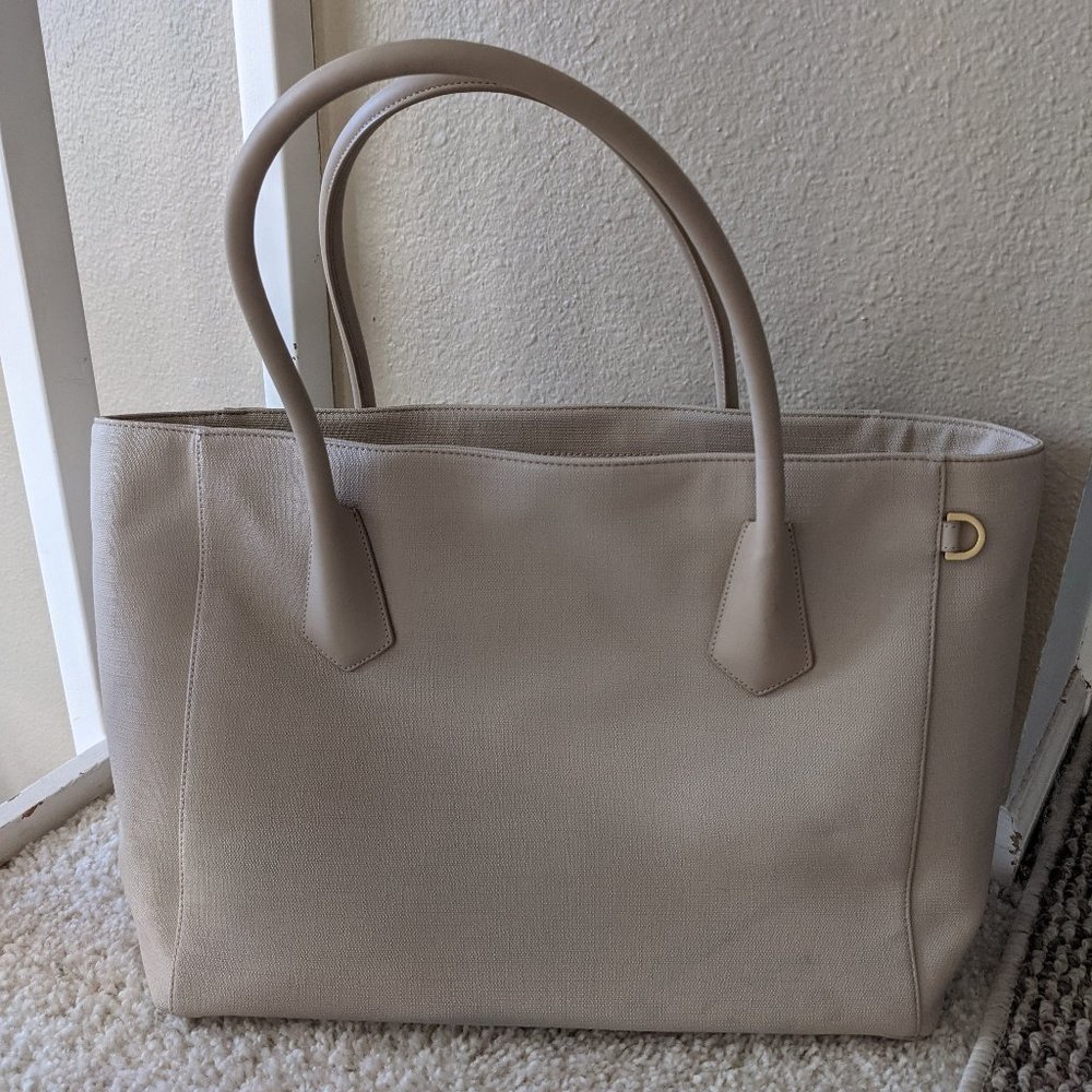 Dagne Dover Legend (Large) Tote (Cream) + Dust Bag - Picture 2 of 14